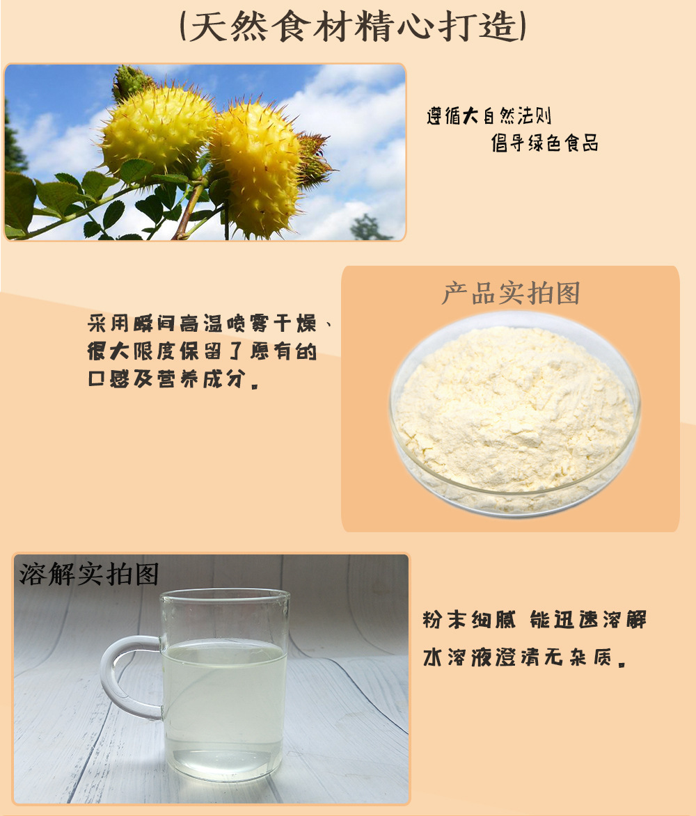 优质刺梨果粉、榨汁粉与提取物浓缩粉 - 厂家直销支持大量批发0添加防腐剂